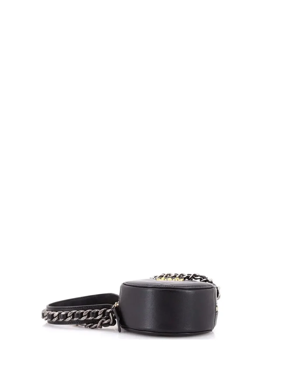 Chanel 19 Round Clutch With Chain #243936C25B